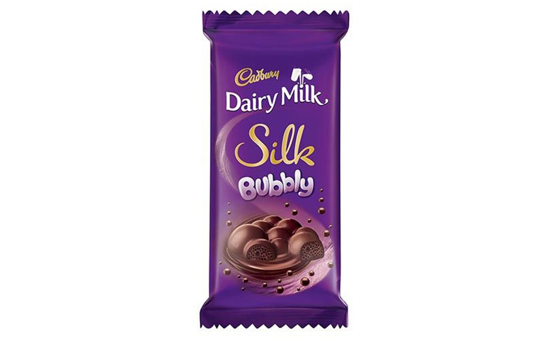Cadbury Dairy Milk Silk Bubbly    Pack  50 grams